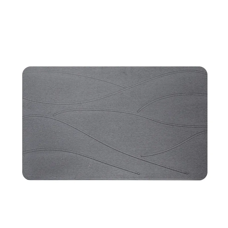 The Stone Bath Mat - Quick Drying Diatomaceous Earth Shower Mat